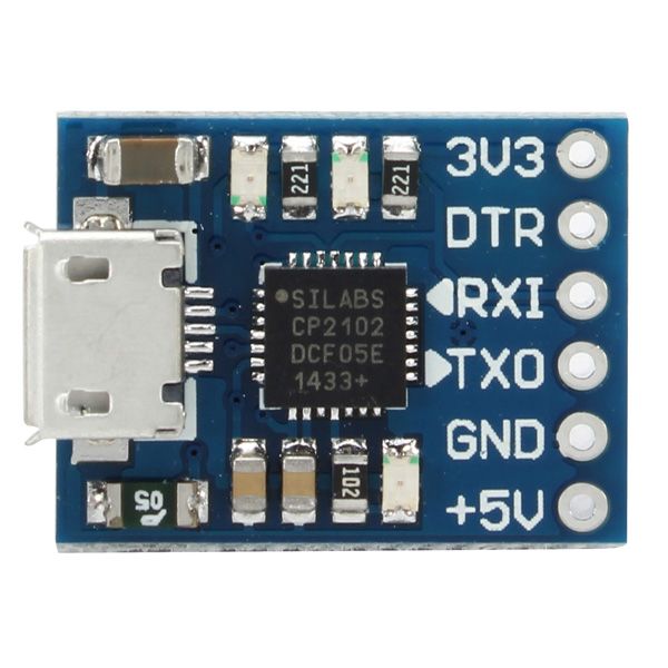 USB-micro naar RS232 TTL UART module (CP2102) 02